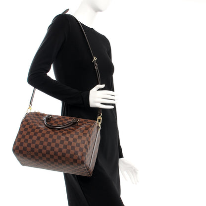 Louis Vuitton Damier Ebene Speedy Bandouliere 30 2 of 10