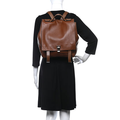 Proenza Schouler Calfskin Large PS Courier Backpack Hazelnut 3 of 12