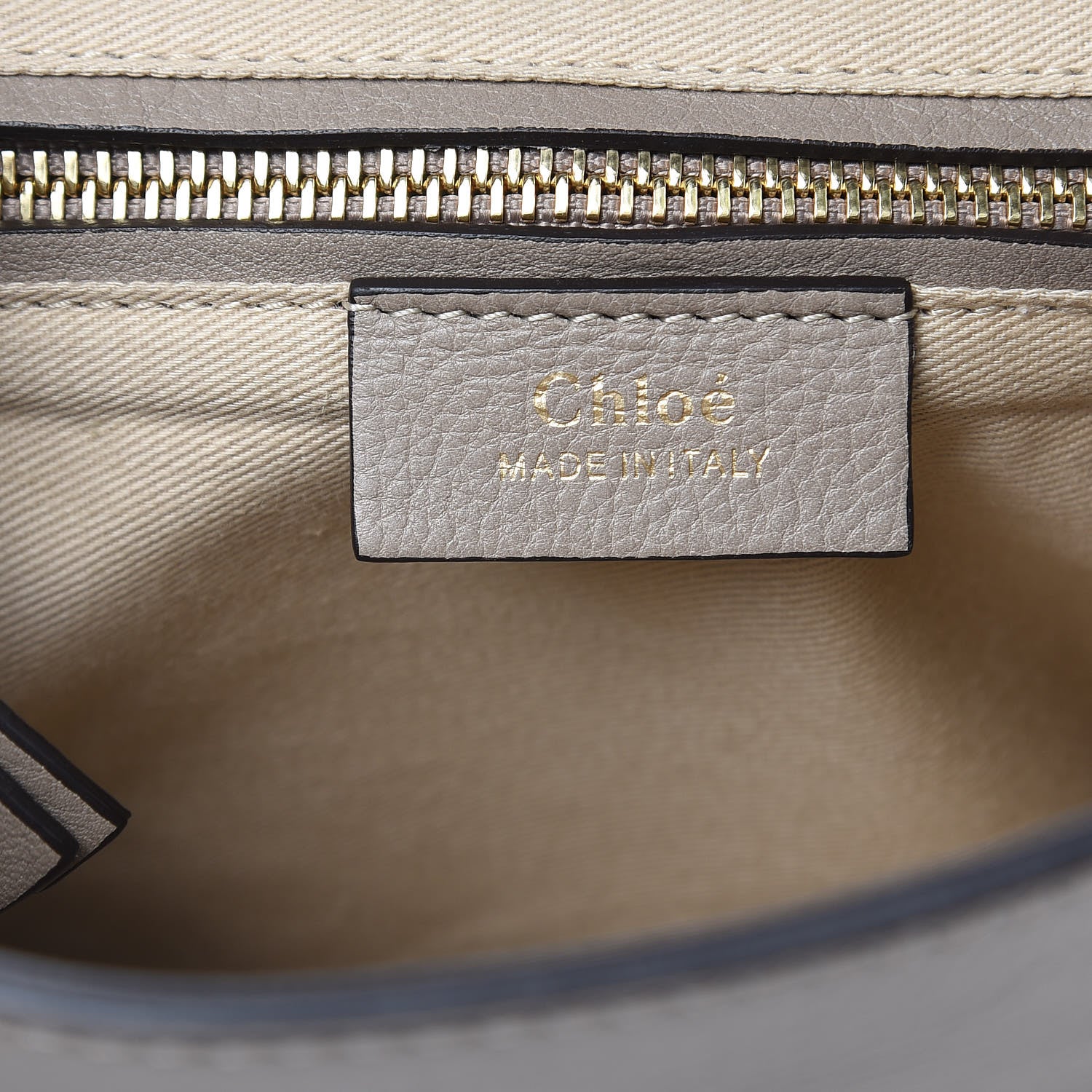 Chloe Suede Calfskin Medium Faye Backpack Motty Grey 6 of 13
