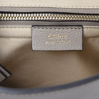 Chloe Suede Calfskin Medium Faye Backpack Motty Grey 6 of 13