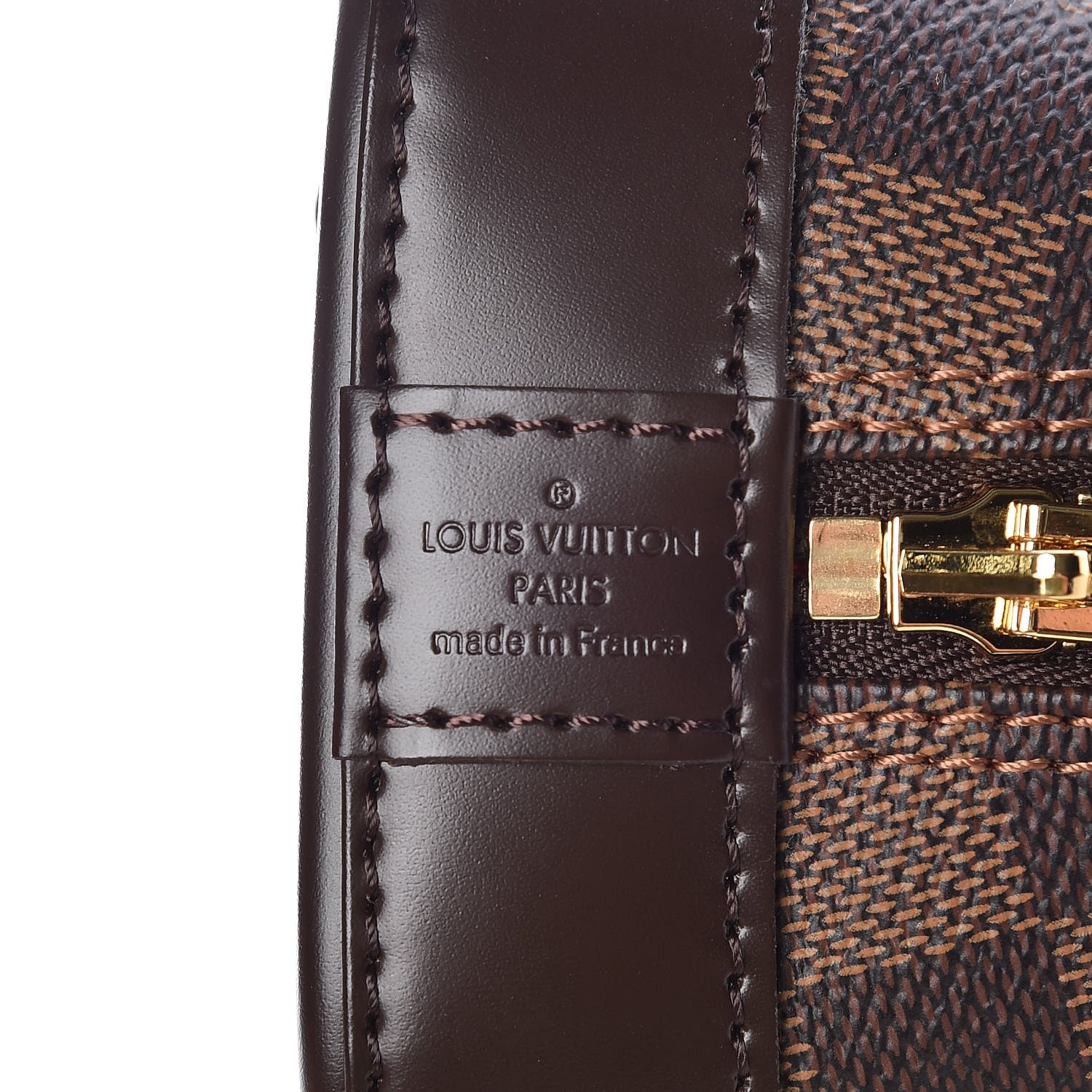 Louis Vuitton Damier Ebene Alma BB 8 of 10