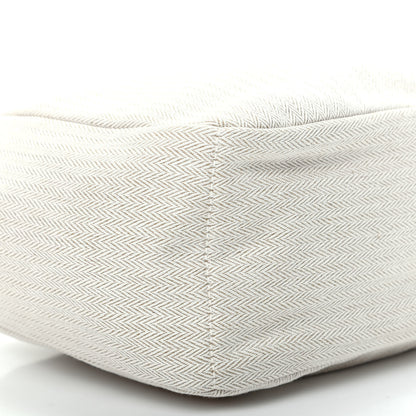 Hermes Canvas Barenia Fourbi 25 MM Pouch Naturel Fauve 6 of 9
