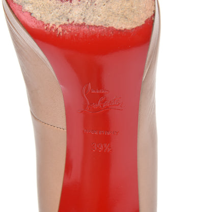 Christian Louboutin Kid New Simple 100 Pumps 39.5 Nude 6 of 10