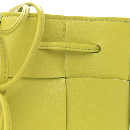 Bottega Veneta Nappa Maxi Intrecciato Mini Cassette Bucket Bag Kiwi 7 of 9