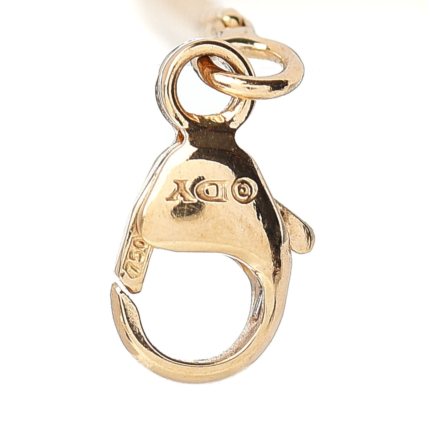 18K Yellow Gold Black Onyx Rio Rondelle Short Station Bracelet