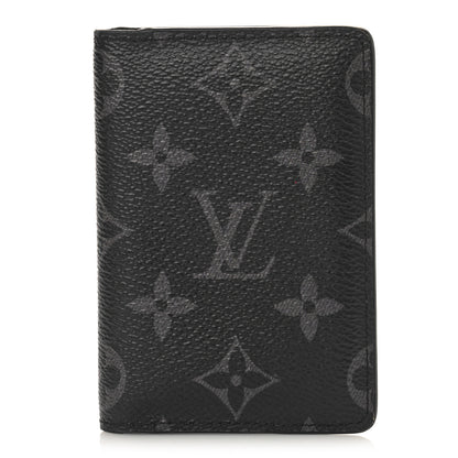 Louis Vuitton Monogram Eclipse Pocket Organizer NM 1 of 9