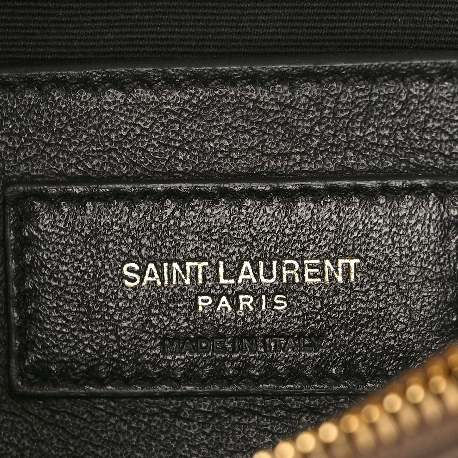 Saint Laurent Calfskin Y Quilted Monogram Small Loulou Chain Satchel Dark Beige 6 of 10