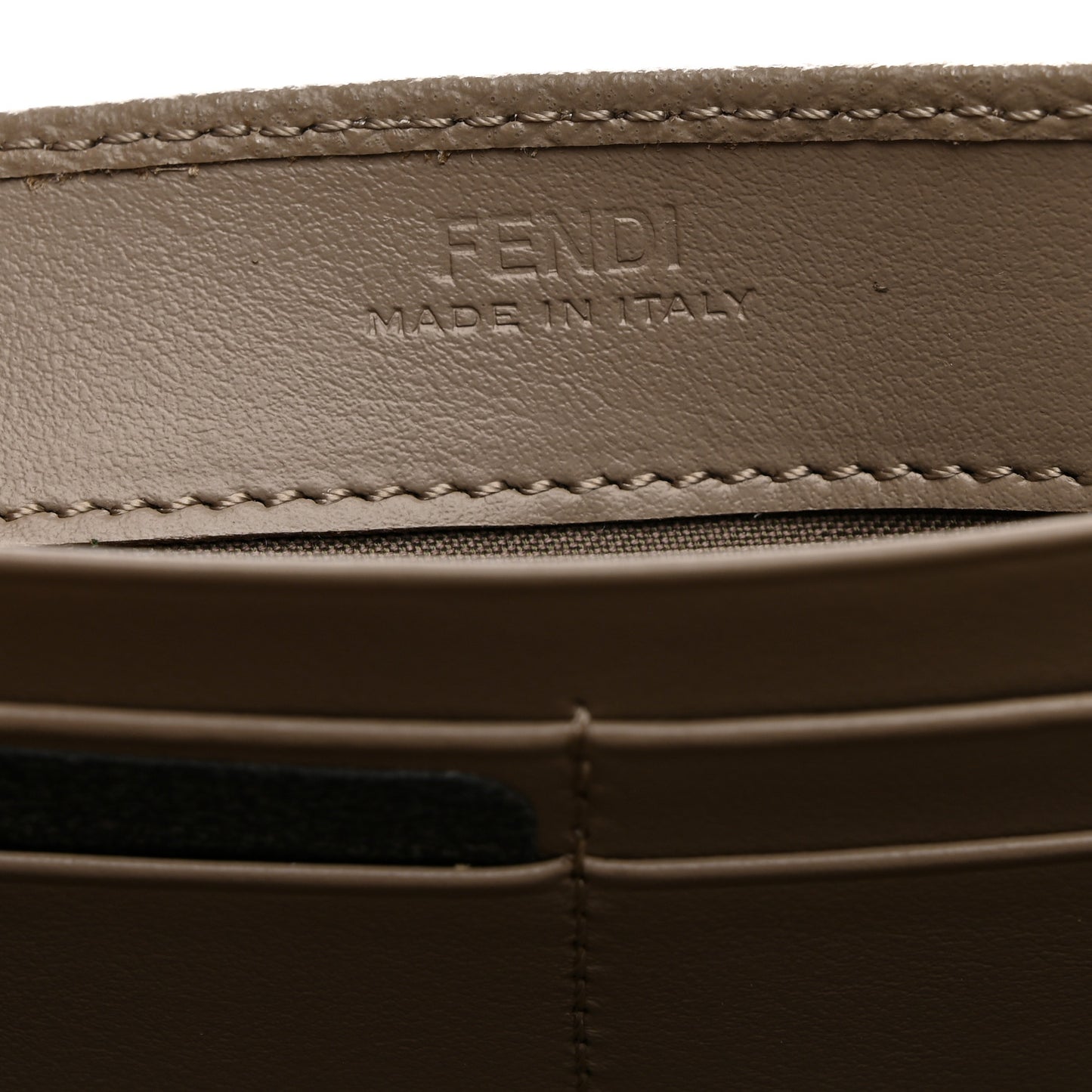 Vitello Cruise F is Fendi Continental Envelope Wallet Tortora