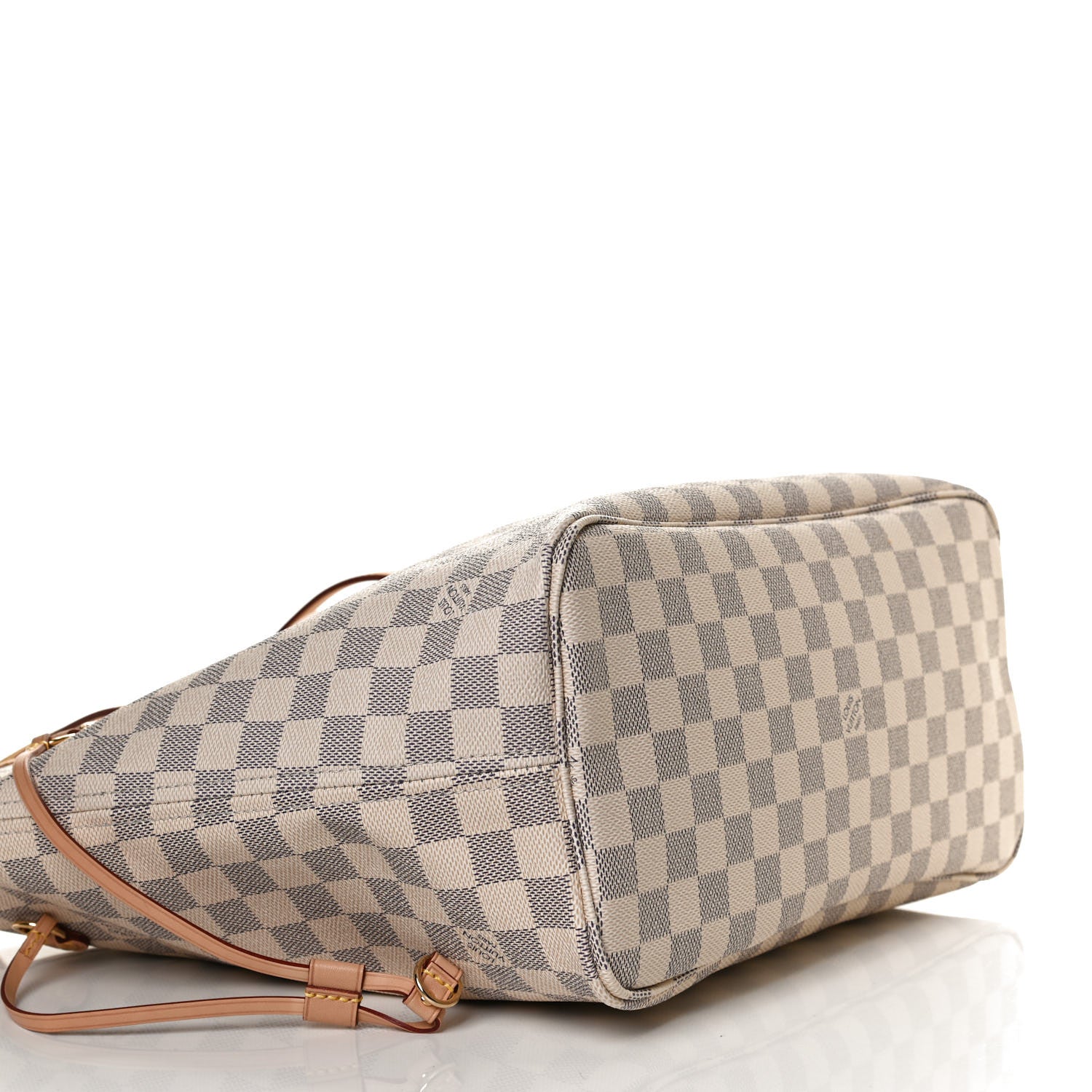 Louis Vuitton Damier Azur Neo Neverfull MM Rose Ballerine 11 of 17