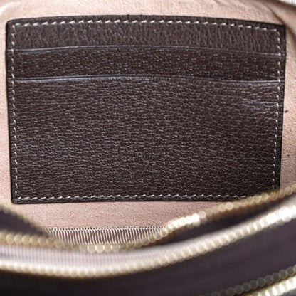 Gucci GG Supreme Monogram Web Mini Ophidia GG Bag Brown 6 of 9