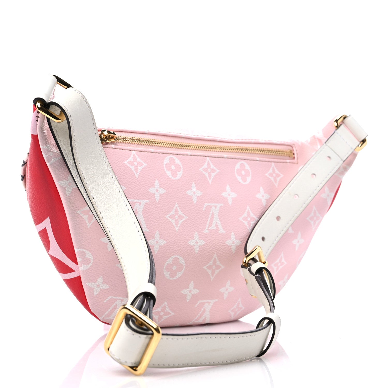 Louis Vuitton Monogram Giant Bumbag Rouge 3 of 13