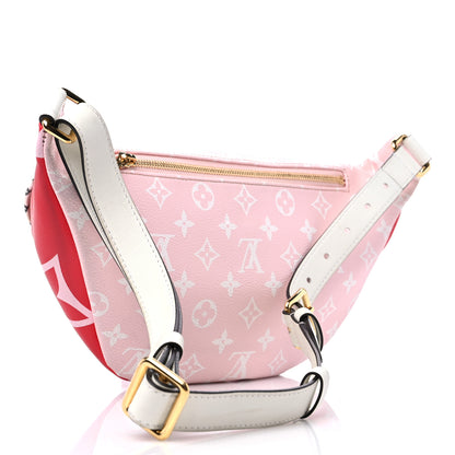 Louis Vuitton Monogram Giant Bumbag Rouge 3 of 13