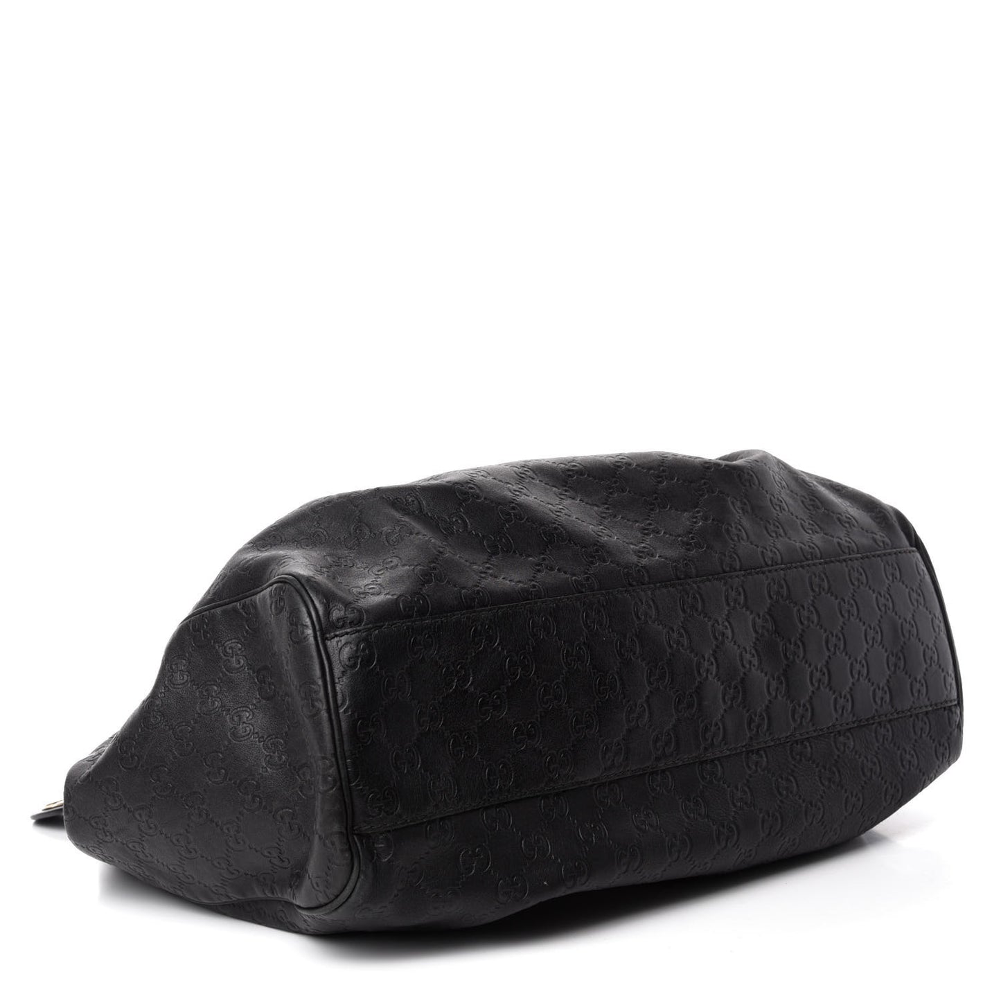 Guccissima Large Sukey Tote Black