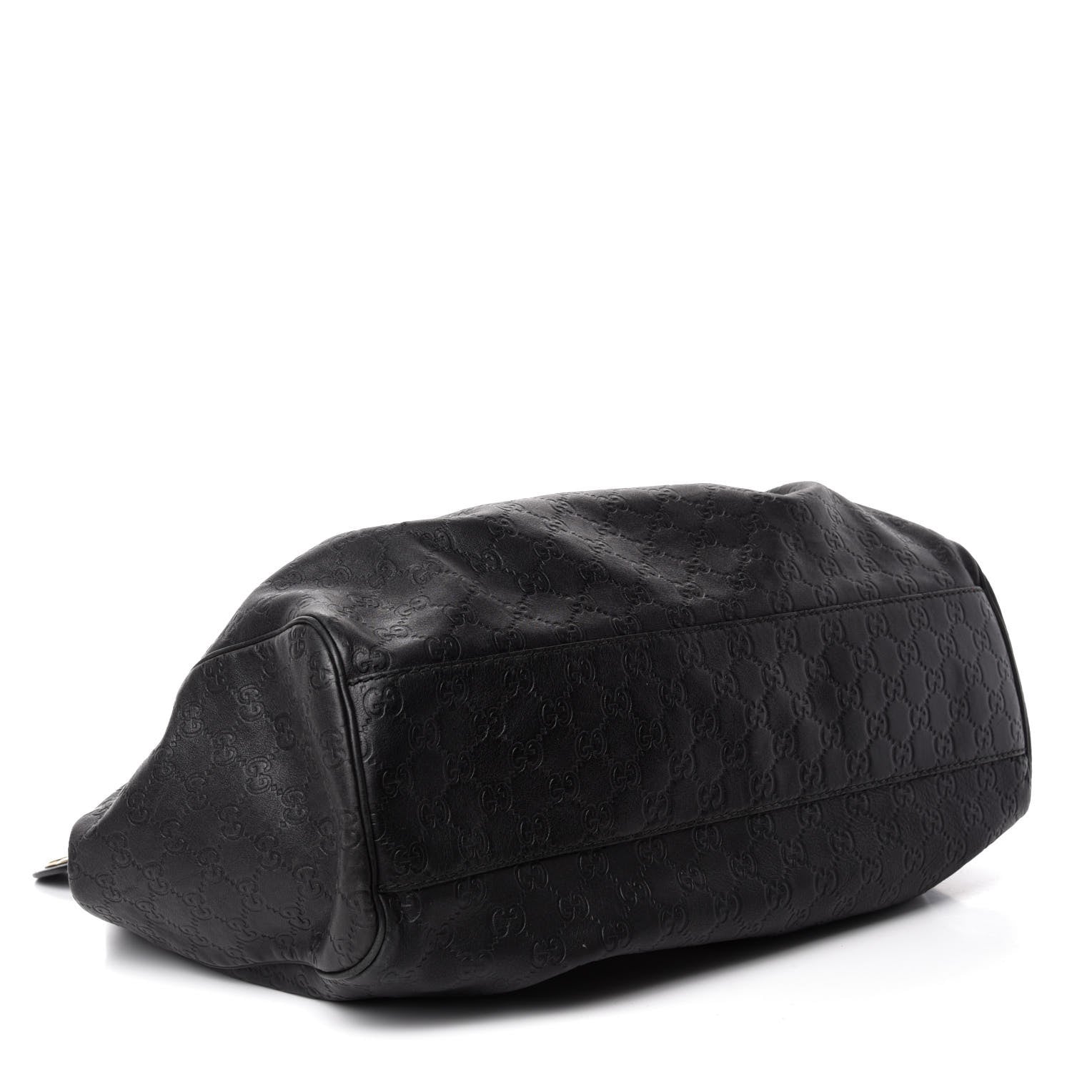 Gucci Guccissima Large Sukey Tote Black 4 of 17