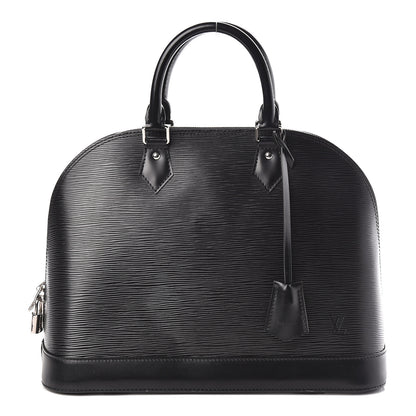 Louis Vuitton Epi Alma MM Black 1 of 10