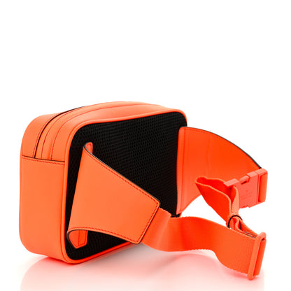Gucci Rubber Effect Monogram GG Belt Bag New Orange Fluo 3 of 11