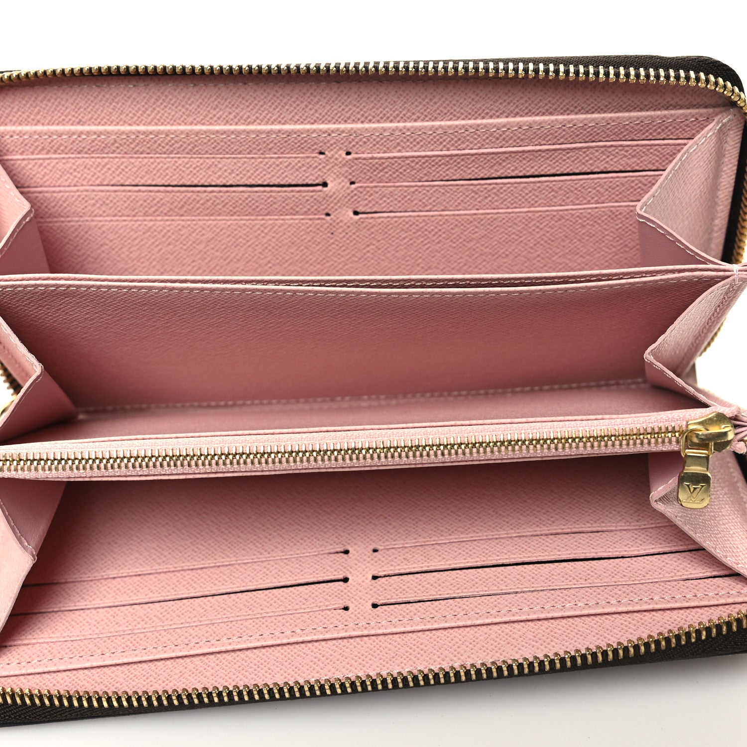 Louis Vuitton Monogram Zippy Wallet Rose Ballerine 5 of 9