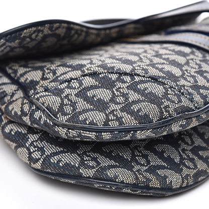Christian Dior Monogram Saddle Bag Black 10 of 15
