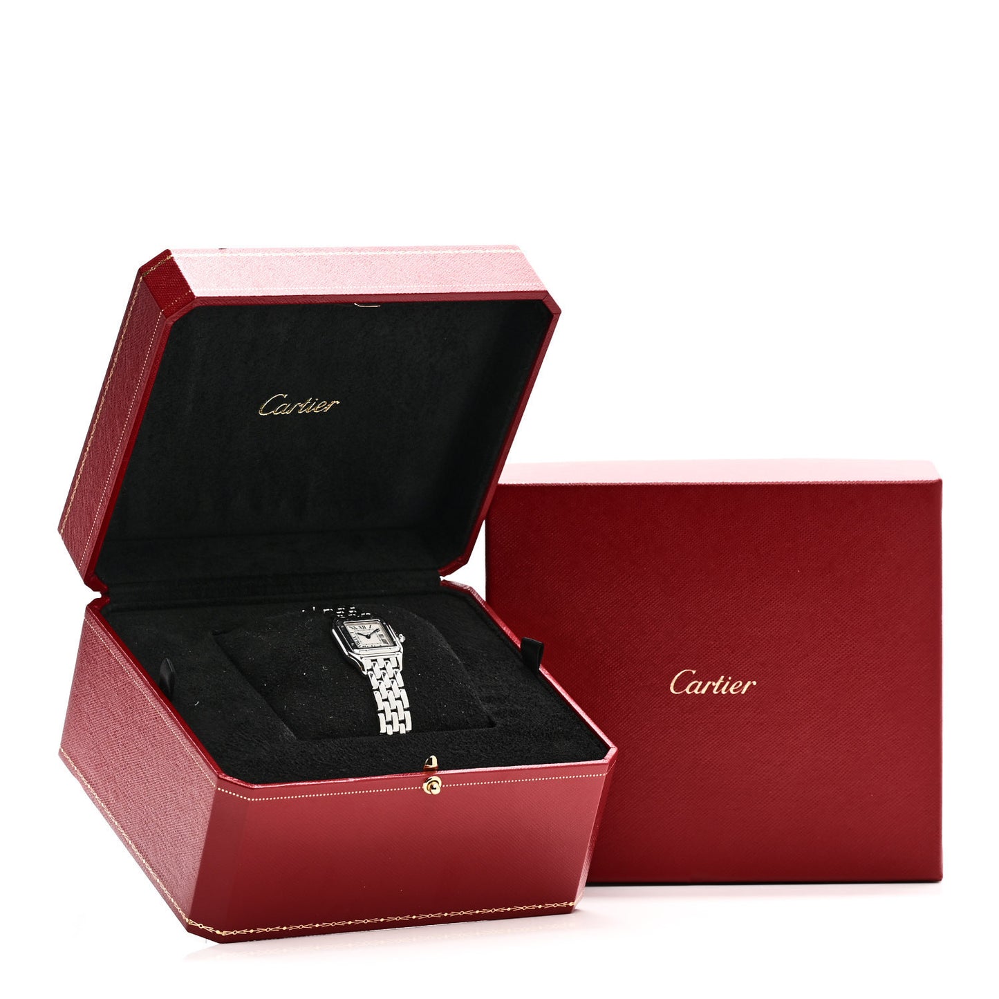 Stainless Steel 22mm Panthere Quartz Watch