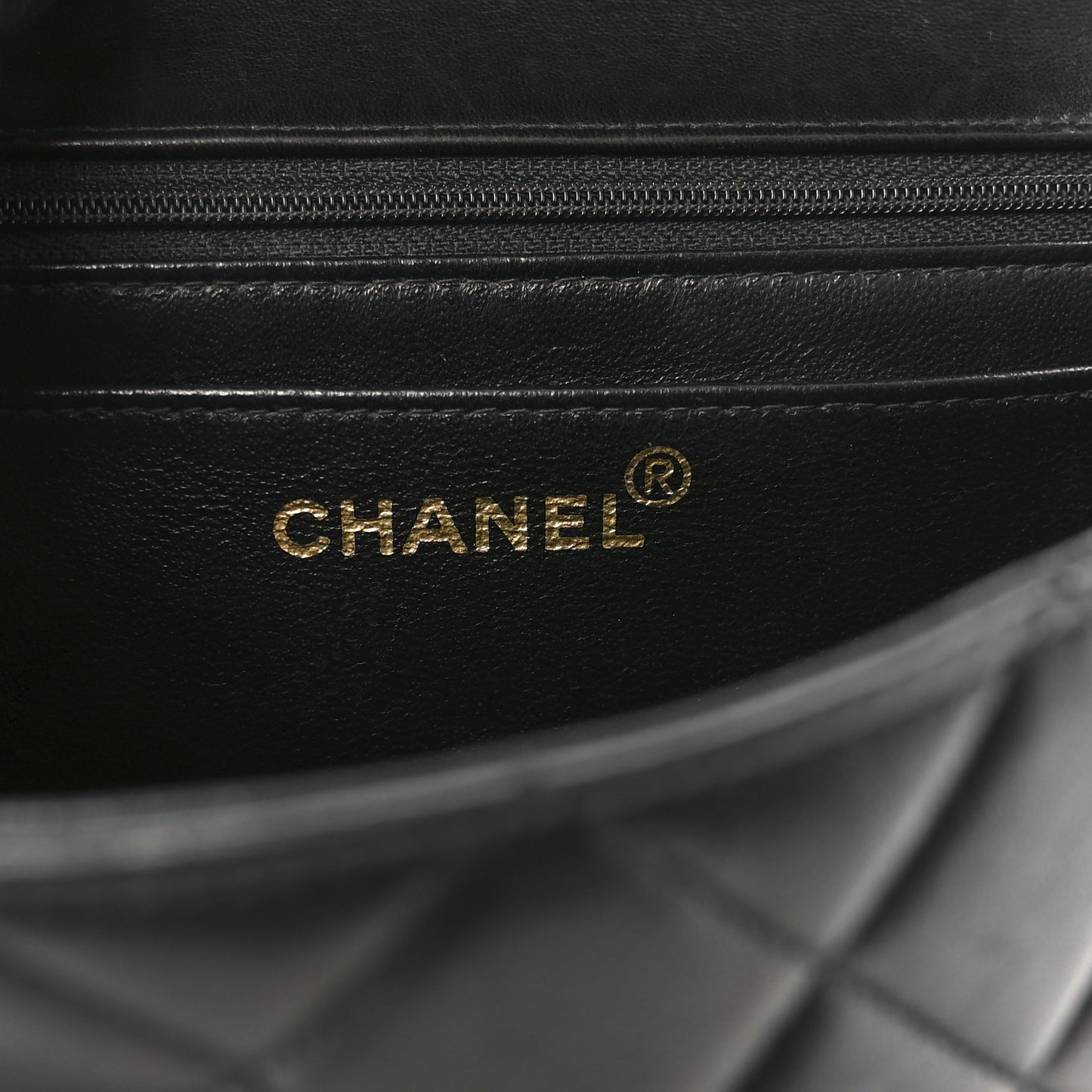 Lambskin Quilted Medium Kelly Flap Bag Black