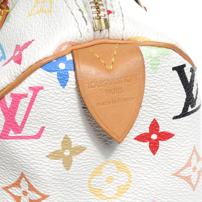 Louis Vuitton Monogram Multicolor Speedy 30 White 7 of 7