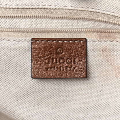 Gucci Metallic Calfskin Medium Sukey Tote Brown 6 of 10