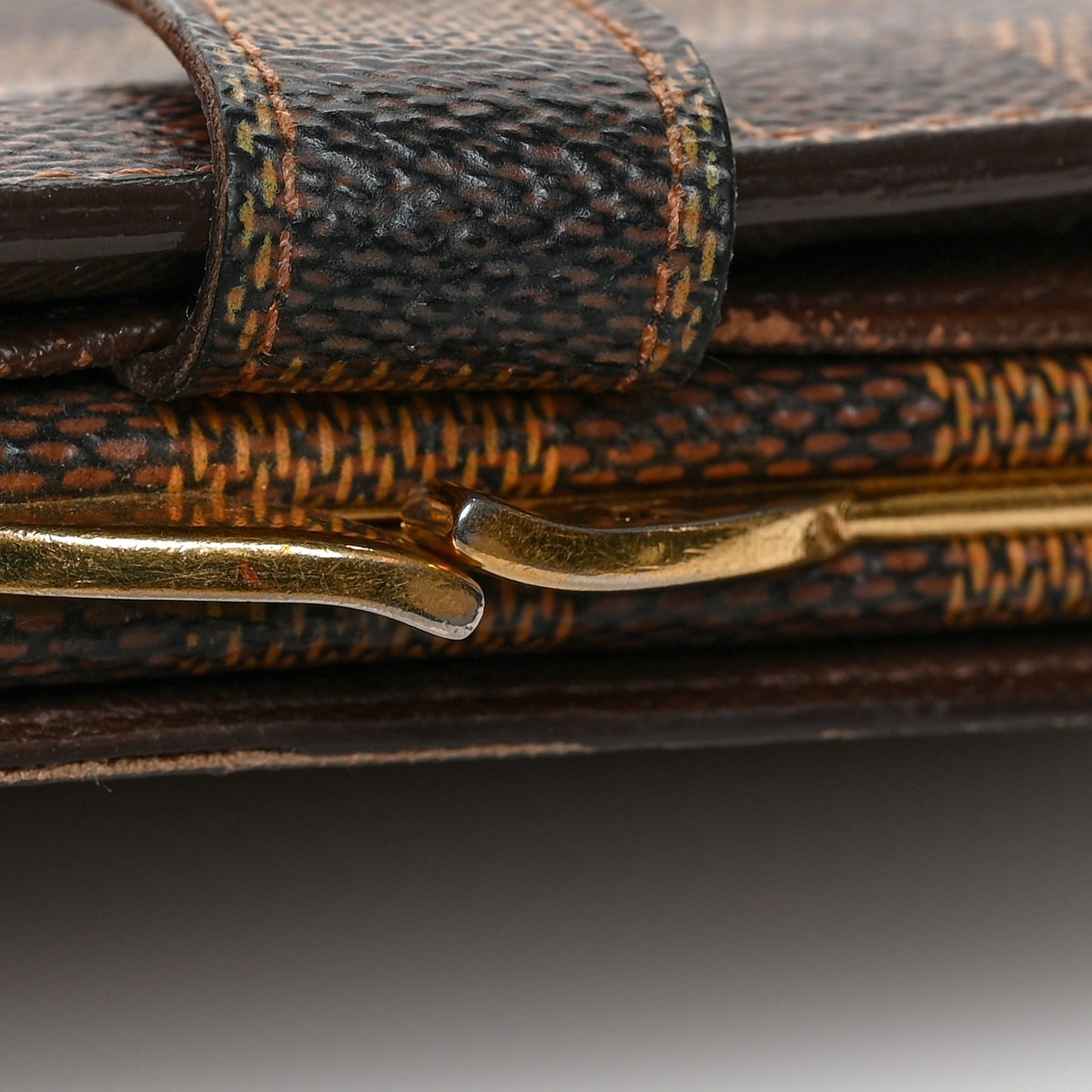 Damier Ebene French Purse Wallet