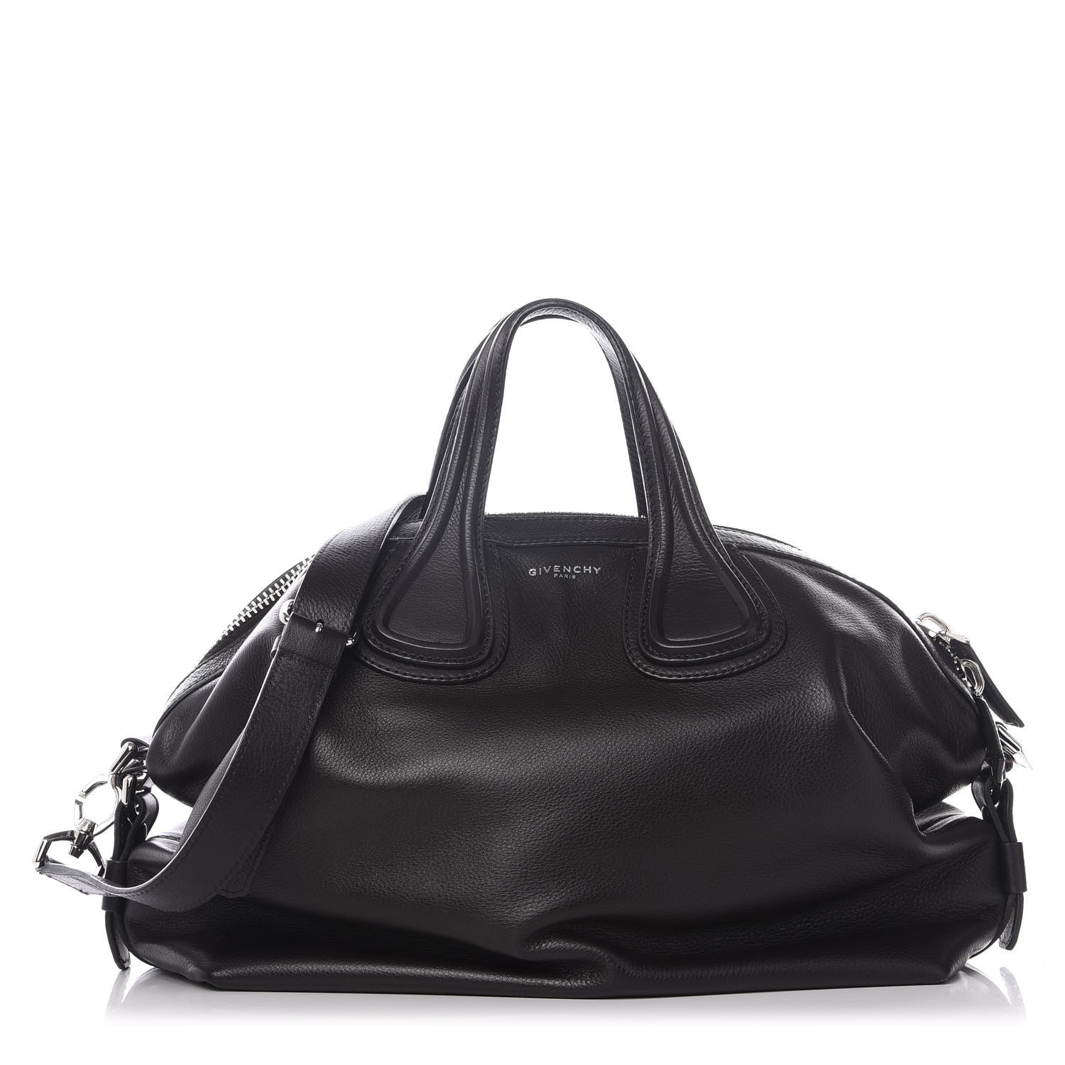 Givenchy Waxy Grained Calfskin Medium Nightingale Black 1 of 9