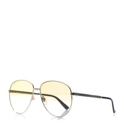 Gucci Aviator Sunglasses GG0138S Brown 1 of 8