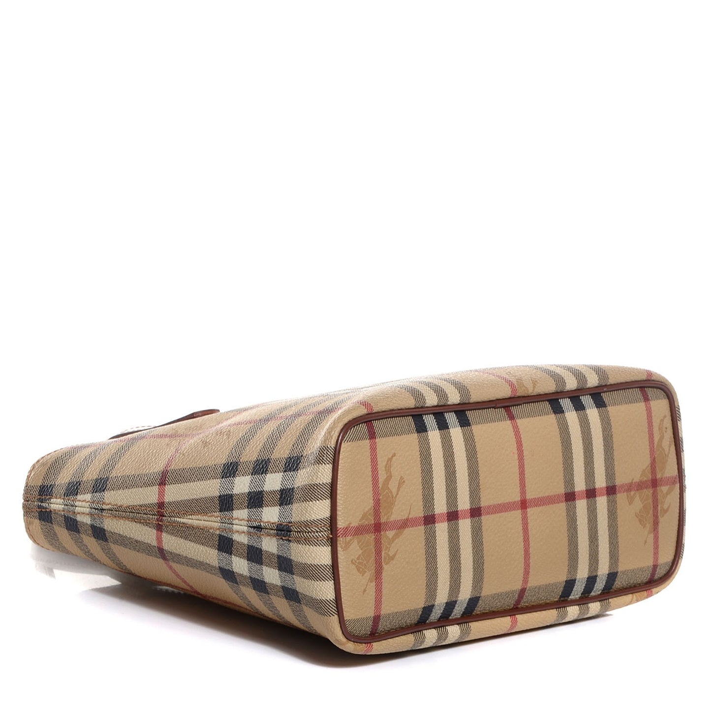 Haymarket Check Small Tote Brown