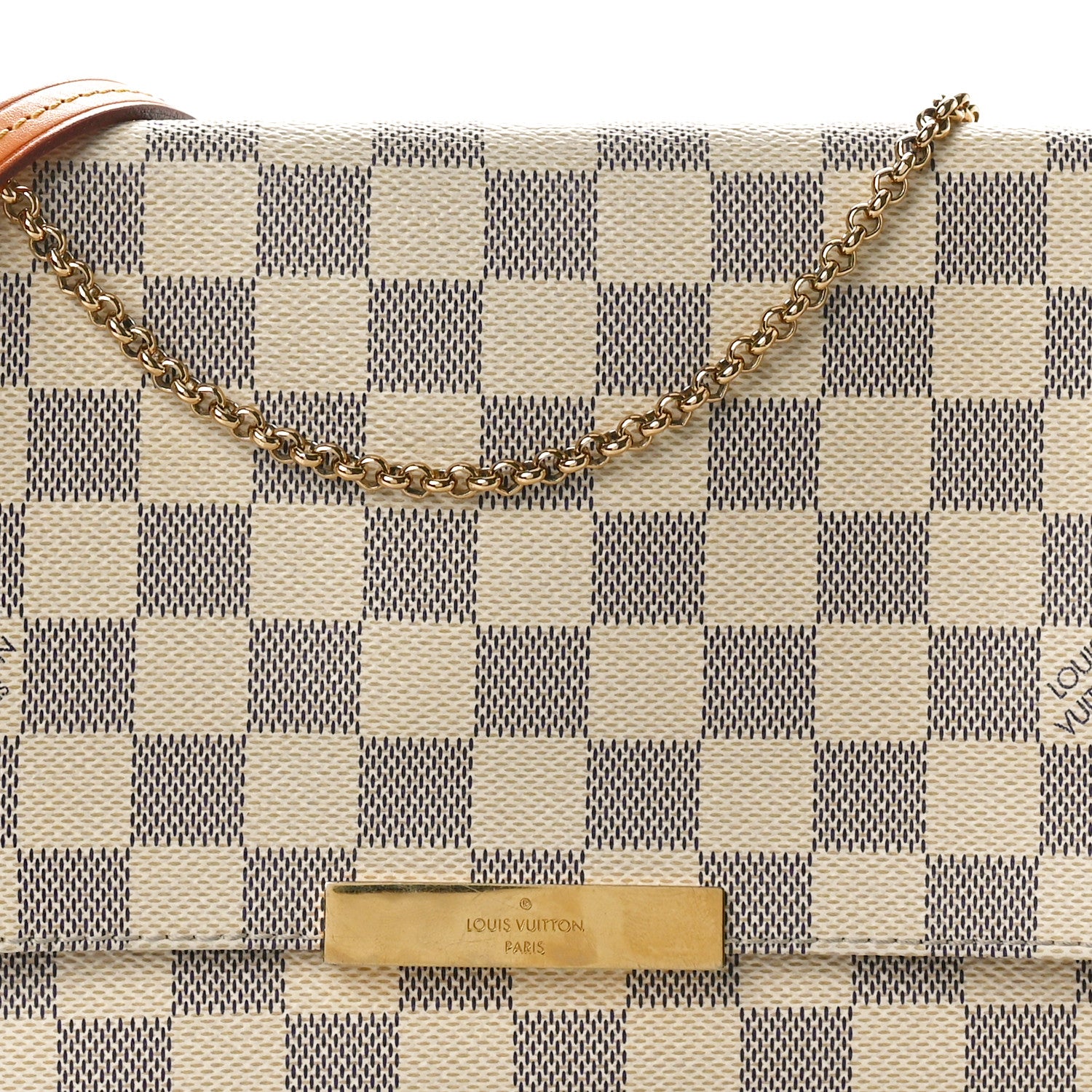 Louis Vuitton Damier Azur Favorite MM 7 of 9