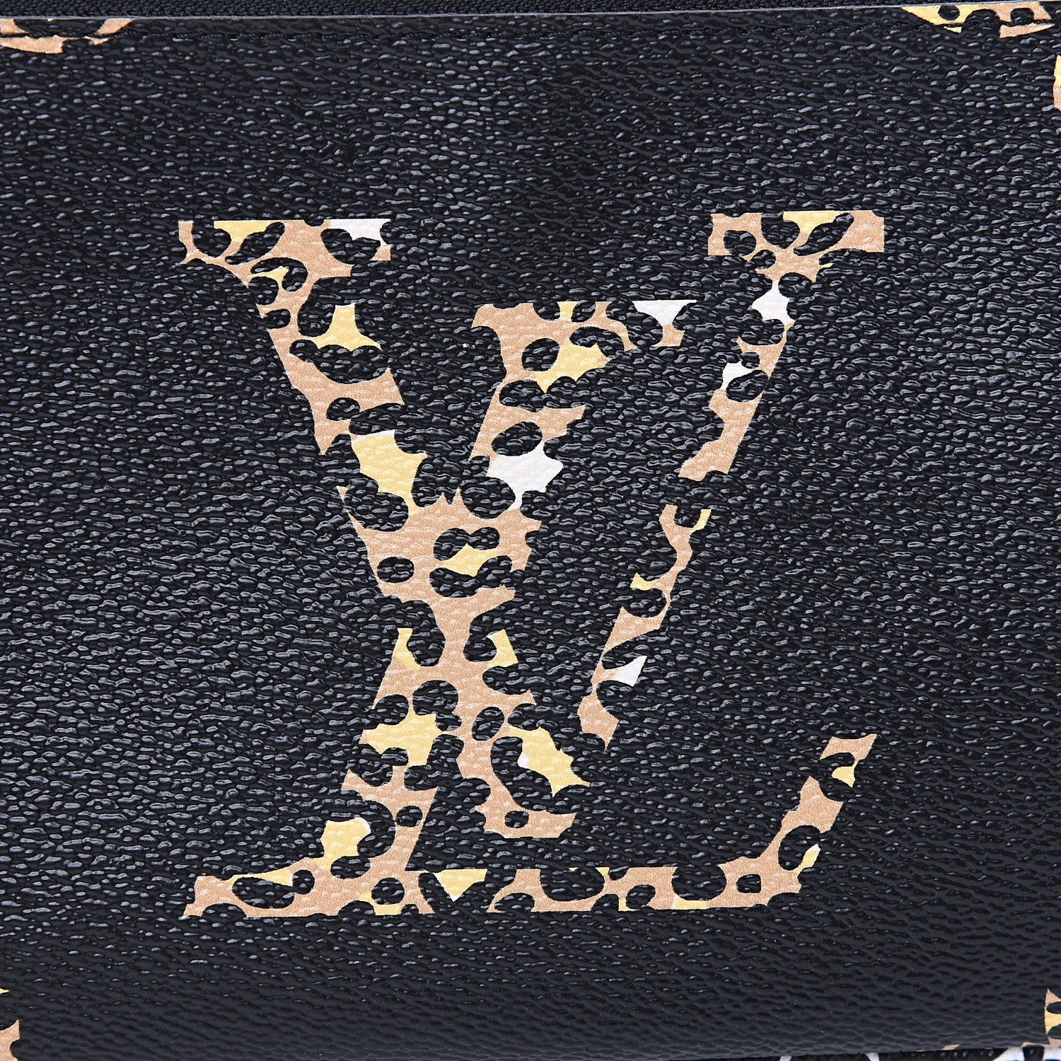 Louis Vuitton Monogram Giant Jungle Pochette Double Zip Black 9 of 10