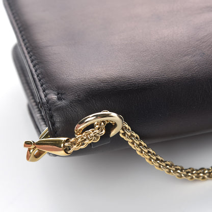 Valentino Garavani Vitello Medium Glam Lock Rockstud Flap Black 12 of 19