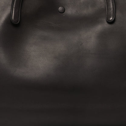 The Row Polished Saddle Calfskin Idaho XL Dark Brown 9 of 13