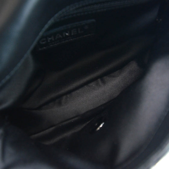 Chanel Lambskin Vertical Stitched Mini Flap Black 9 of 10