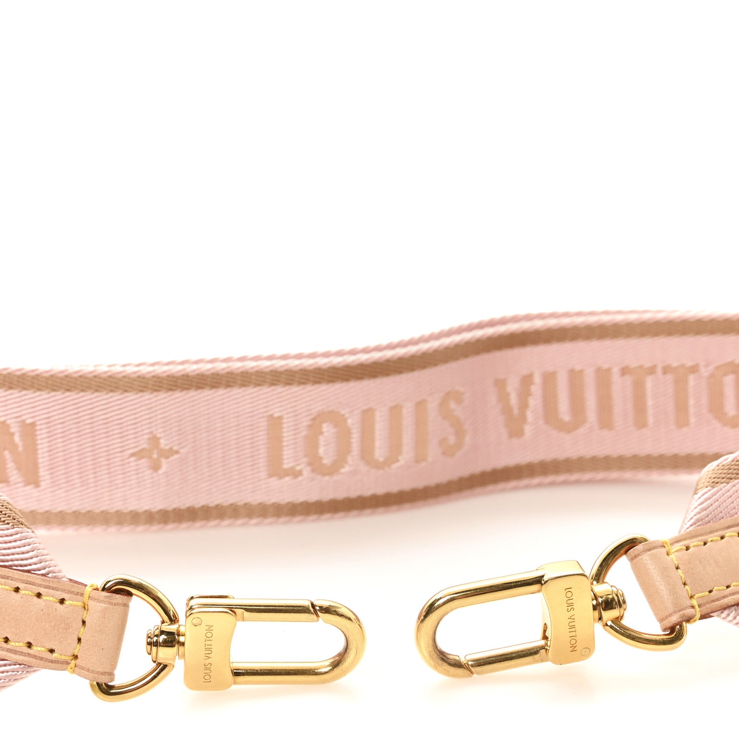Monogram Multi Pochette Accessories Bandouliere Shoulder Strap Rose Clair