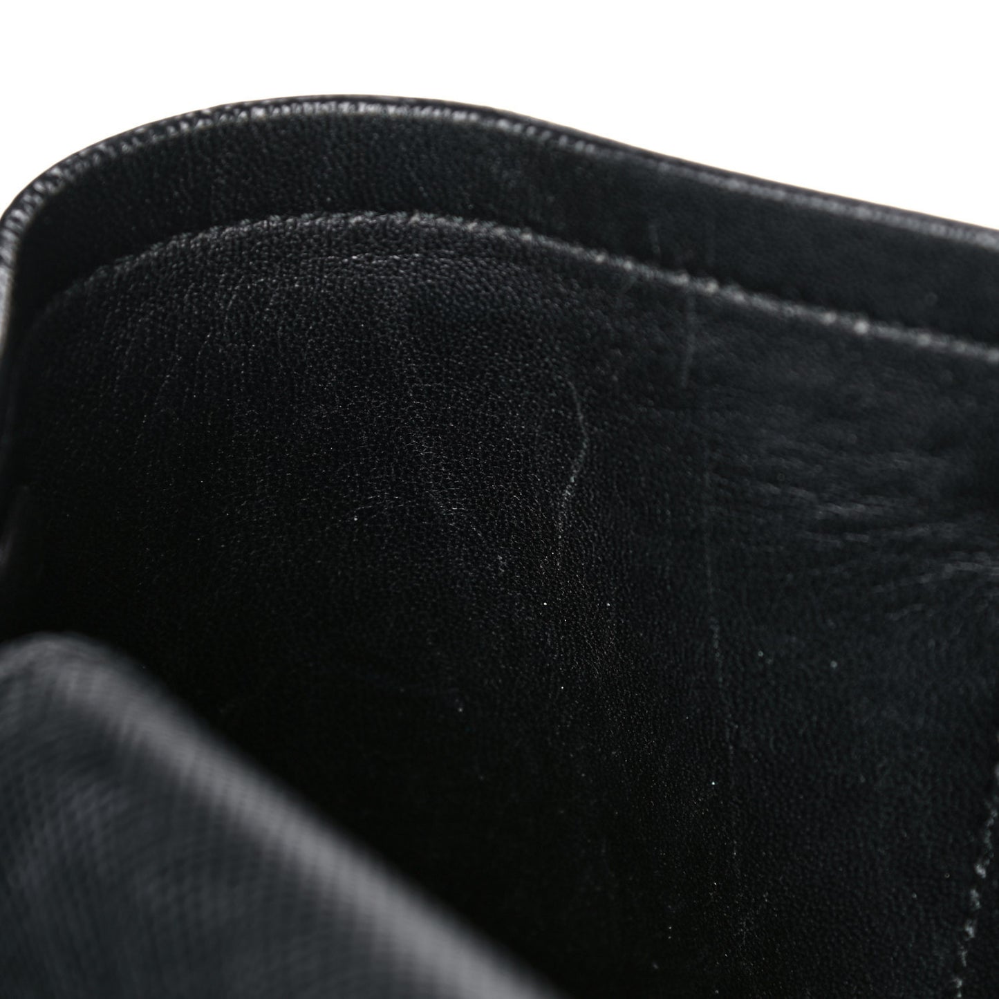 Saffiano Cuir Small Double Bag Black