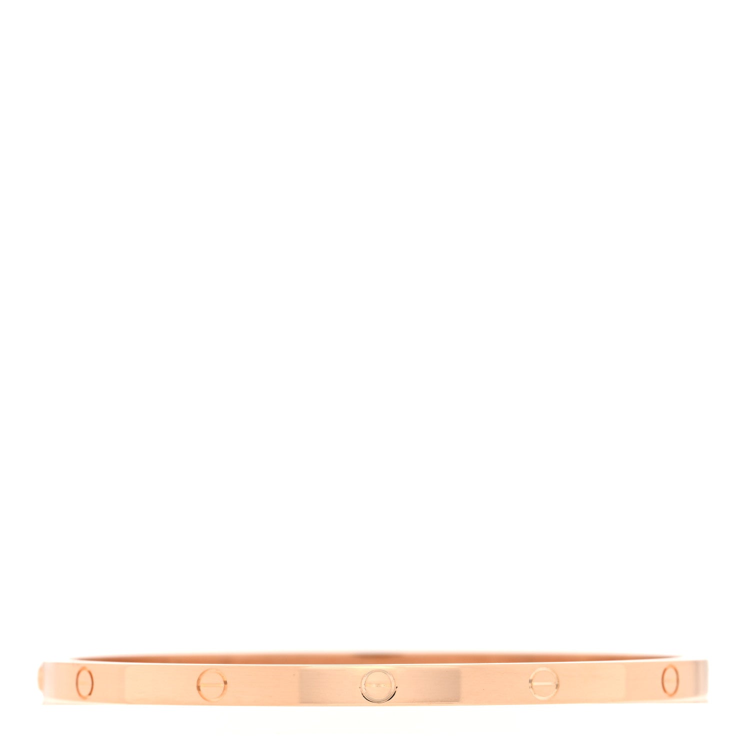 Cartier 18K Pink Gold Small LOVE Bracelet 17 2 of 5