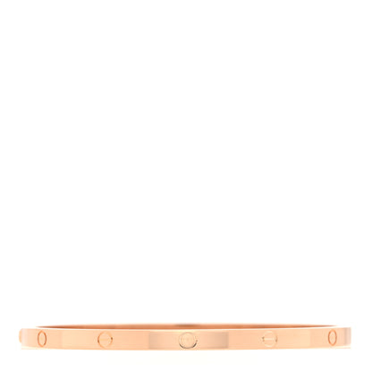 Cartier 18K Pink Gold Small LOVE Bracelet 17 2 of 5