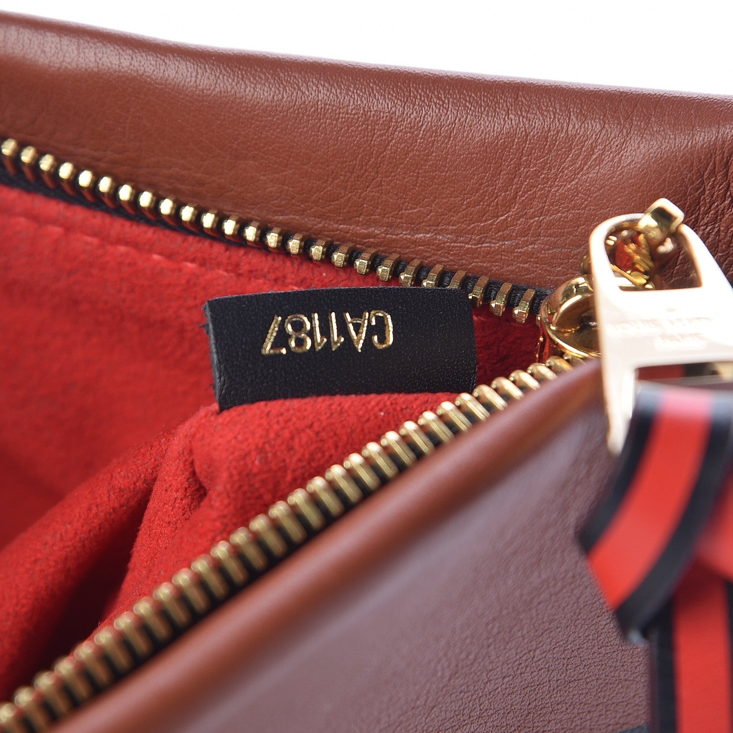 Louis Vuitton Monogram Tuileries Pochette Caramel 7 of 7