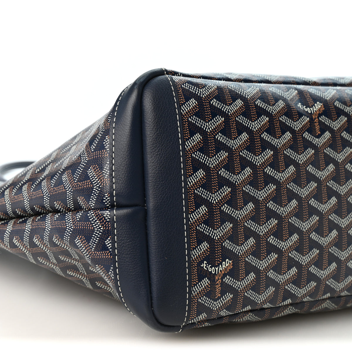 Goyard Goyardine Artois MM Navy 9 of 10