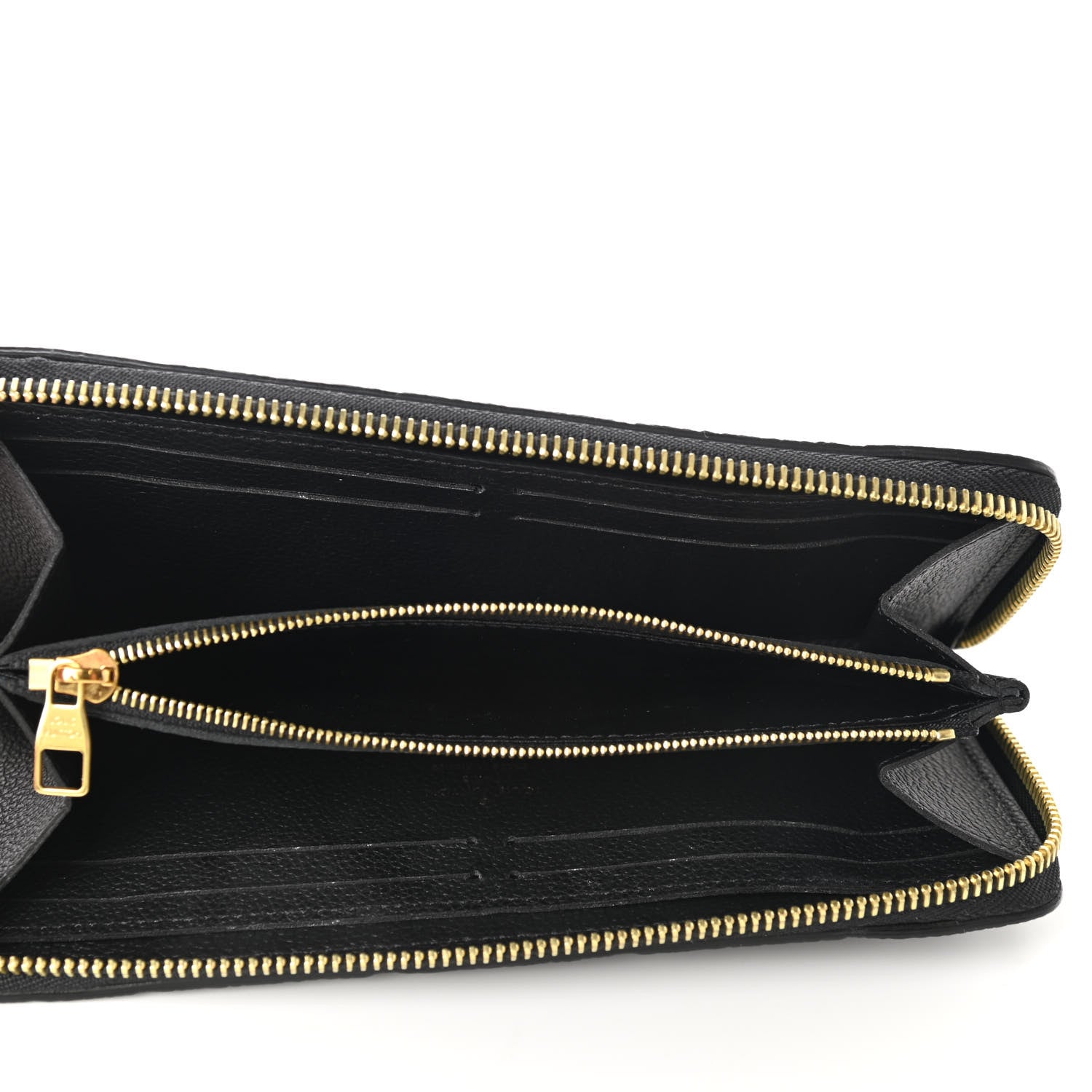 Louis Vuitton Empreinte Clemence Wallet Black 5 of 8