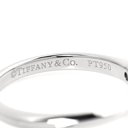 Tiffany Platinum Diamond .31ct Solitaire Engagement Ring 46 3.75 4 of 4