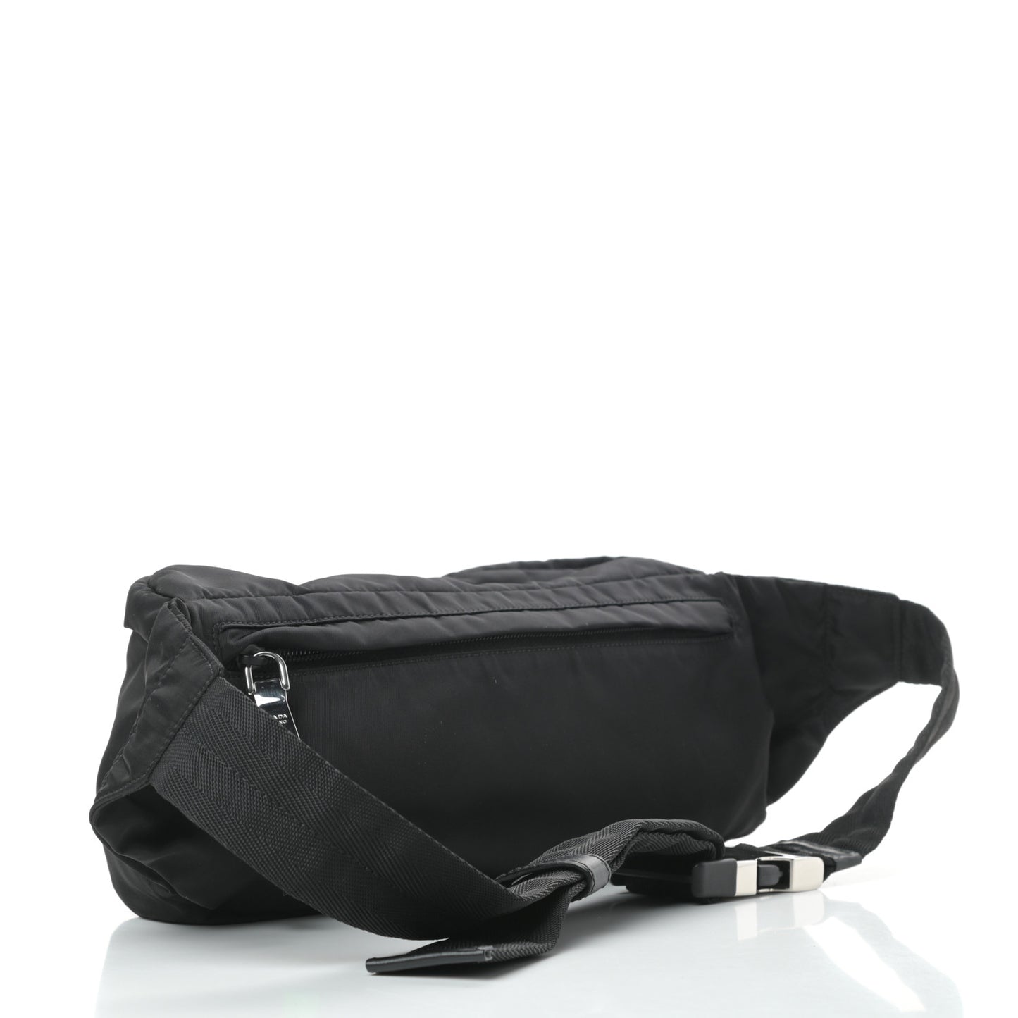 Tessuto Nylon Belt Bag Black Verde
