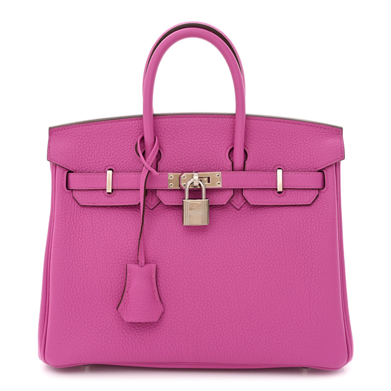 HERMES Togo Birkin 25 in the color Magnolia by FASHIONPHILE