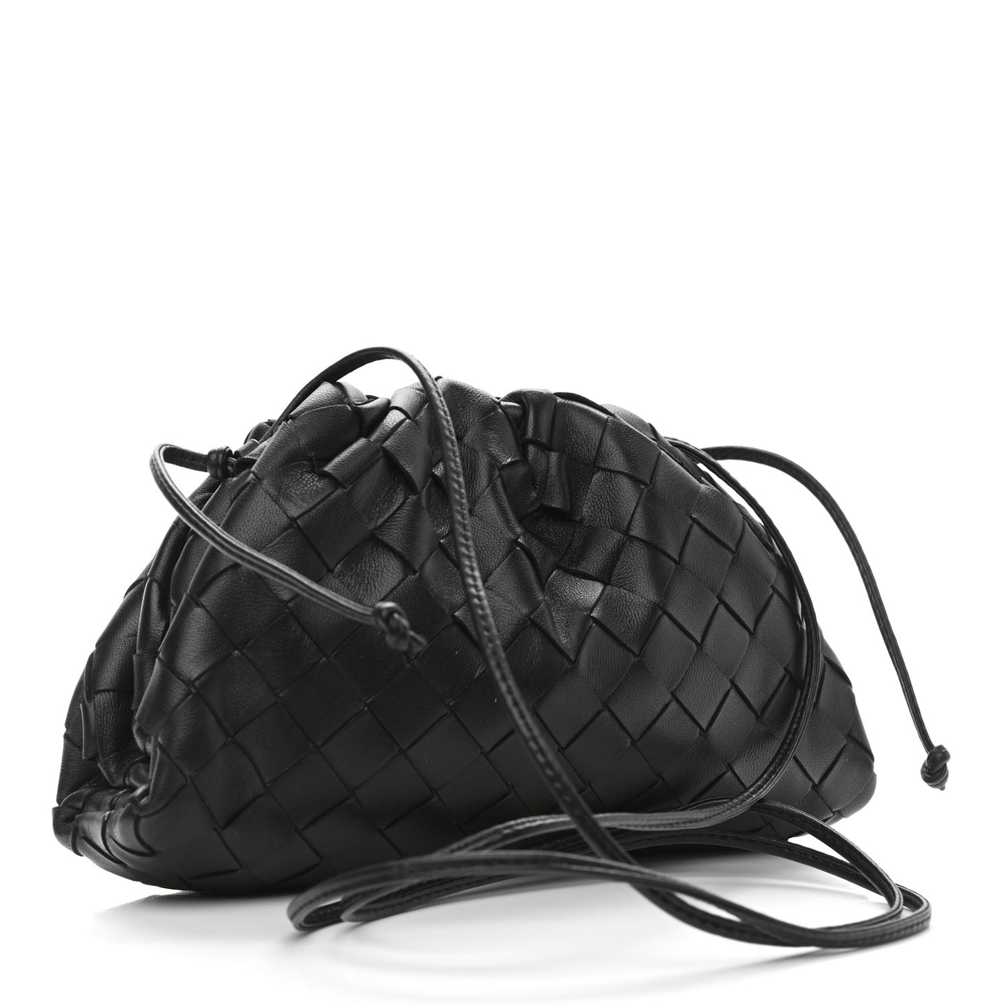 Nappa Intrecciato The Mini Pouch Black
