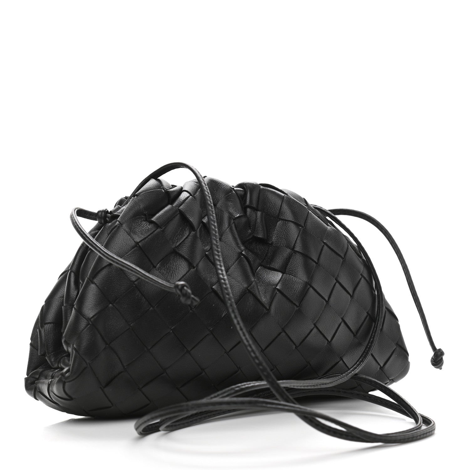 Bottega Veneta Nappa Intrecciato The Mini Pouch Black 3 of 10