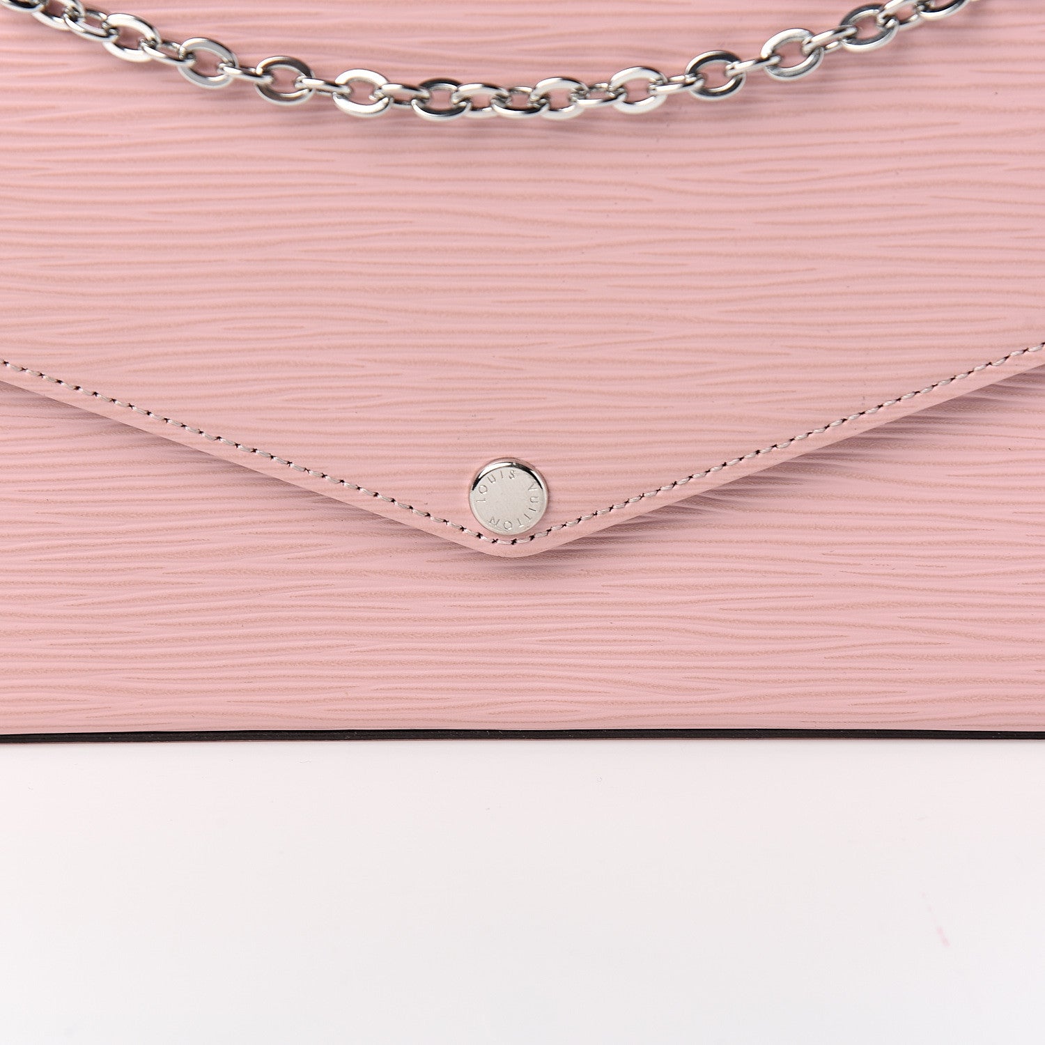Louis Vuitton Epi Pochette Felicie Rose Ballerine 10 of 10