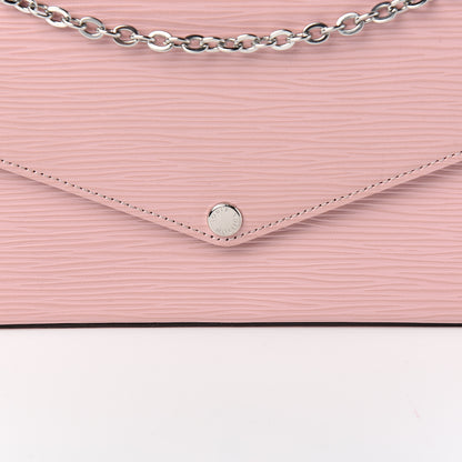 Louis Vuitton Epi Pochette Felicie Rose Ballerine 10 of 10