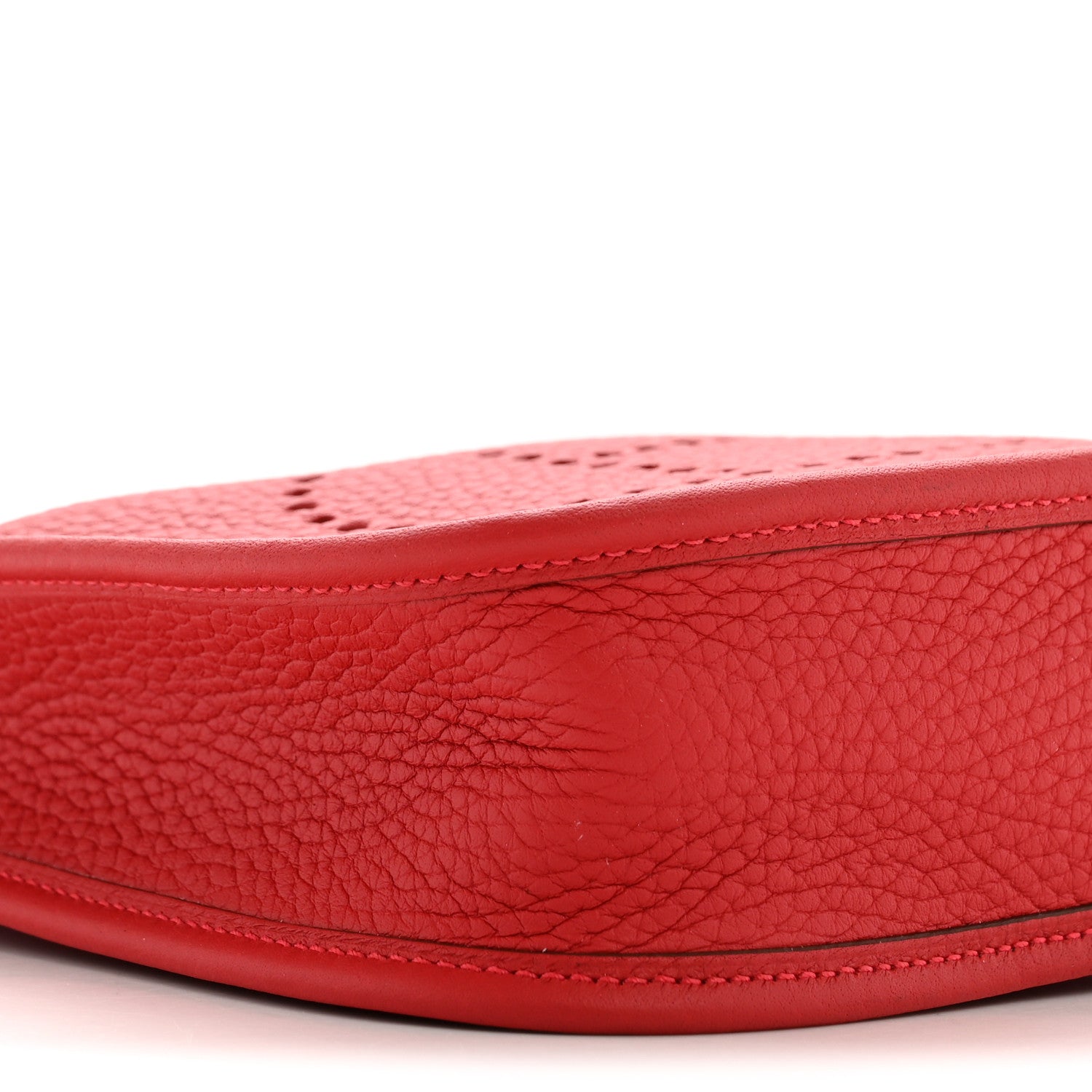 Hermes Taurillon Clemence Evelyne TPM Rouge Casaque 9 of 10